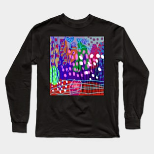 Abstract Painting Long Sleeve T-Shirt